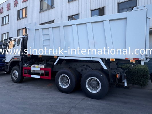 SINOTRUK HOHAN HOWO 380HP LHD ティッパーダンプトラック 6X4 パターンスタイルの貨物箱