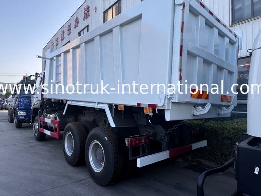 SINOTRUK HOHAN HOWO 380HP LHD ティッパーダンプトラック 6X4 パターンスタイルの貨物箱