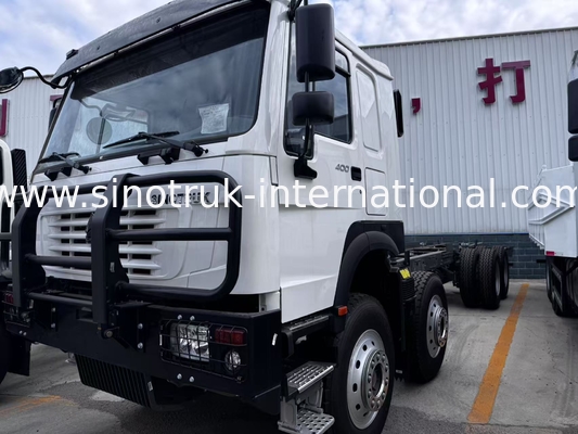 中国重汽 HOWO 8X4 カーゴトラック 400馬力 12輪 ゴーストフェイスキャブ