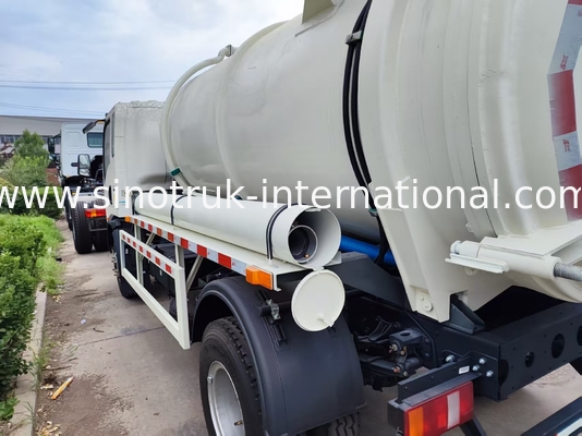 4x2 小型汚水吸引車 6CBM 容量 160HP 8.00R20 スチールタイヤ