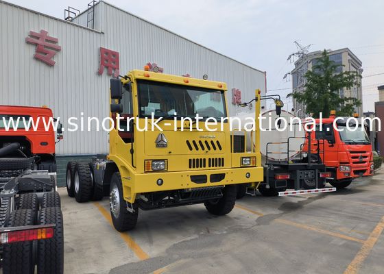 貨物箱の寸法5800*3200*1800mmとトラックキャビンのHW7Dを持つ汎用的な重荷輸送機