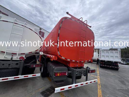 SINOTRUK 8X4 Fuel Tank Fuel Truck 30 CBM  Ghost face cab  With a bumper
