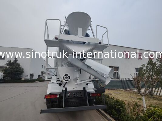 HOWO 371HP 10m³ Concrete Mixer Truck with Eaton Pump & Motor for Heavy-Duty Construction