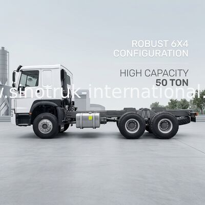 SINOTRUK HOWO ドロップサイド 貨物 商用車 トラック シャーシ LHD 6X4 400HP