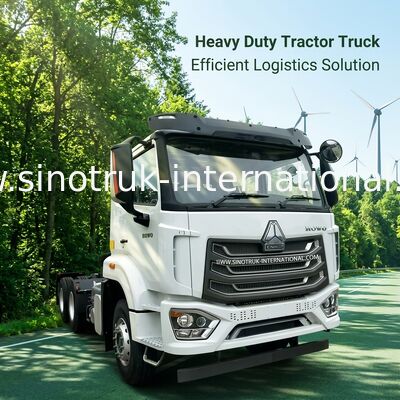 HOHAN トラクタートラック 6×4 RHD 400 HP 新しいHOWO