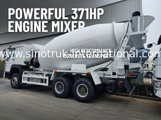 6×4 371HP 12CBM コンクリートミキサー トラック