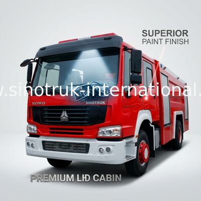 15CBM LHD 290HP の消火活動のトラック、SINOTRUK HOWO のタンカーの普通消防車