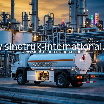 半SINOTRUK Howoのトラックの燃料タンク4x2 Lhd Euro2 290hp