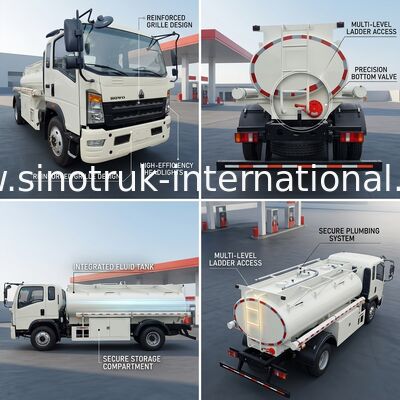 HOWO 4×2 軽トラック 5-6CBM LHD 160HP