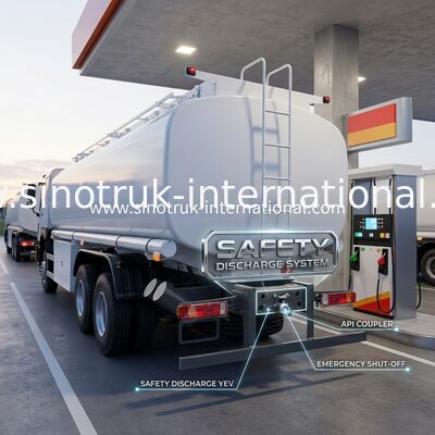 Sinotruk Howo 25CBMのオイル タンクのトラック10Wheels 400Hp 6の× 4の多数コンパートメント