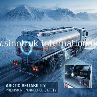 安定したオイル タンクのトラック SINOTRUK HOWO 30 - 40 オイルの交通機関 8X4 RHD のための CBM