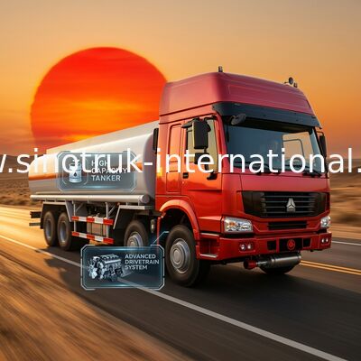 オイルの交通機関 8X4 RHD Euro2 336HP のための SINOTRUK HOWO のオイル タンクのトラック 30CBM