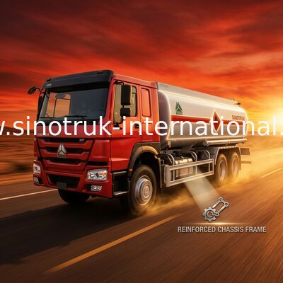 オイルの交通機関 4X2 LHD Euro3 190HP のための SINOTRUK のオイル タンクのトラック 8-12CBM
