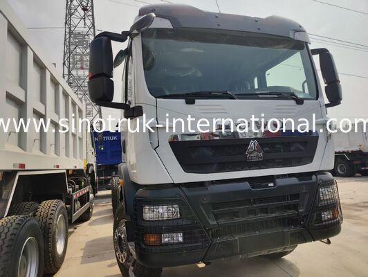 371馬力エンジン、30〜40トンの積載量、左/右ハンドルオプション付きSINOTRUK TXダンプトラックシャーシ