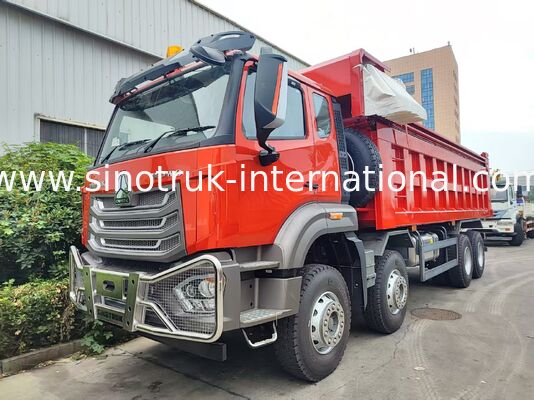 スーパーベアリング HOWO 8×4 レッドティッパー 371HP 強力なパワー 27CBM 大容量 80100T 重荷輸送