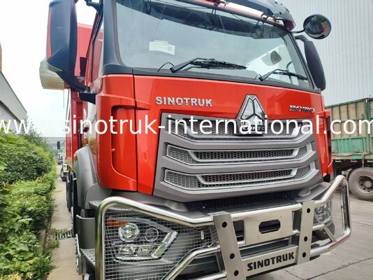 スーパーベアリング HOWO 8×4 レッドティッパー 371HP 強力なパワー 27CBM 大容量 80100T 重荷輸送