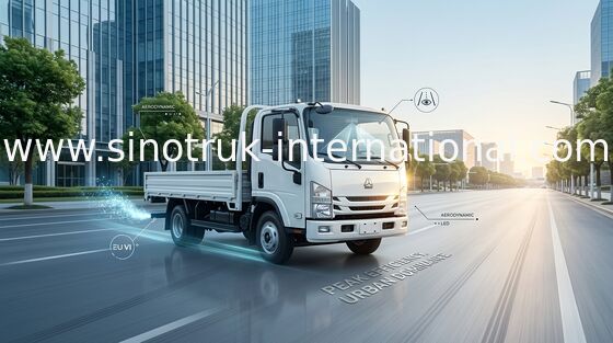 建設業のために低雑音専門 SINOTRUK HOWO の軽量トラック