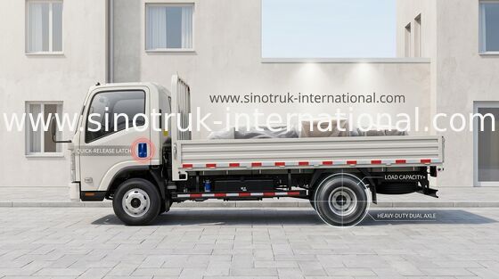 LHDの軽量トラックSINOTRUK HOWO兵站学ZZ1047D3815C145のための5トン