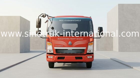 高い等級の内部 12 のフルーツ配達のためのホイールベース トン 3600 のヴァン Box Truck