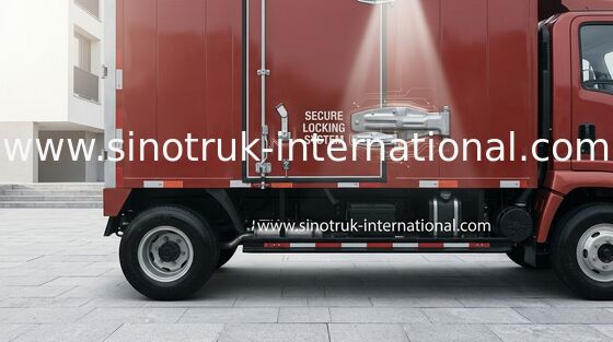 軽量トラック 16 トンの積載量の、3800 ホイール・ベース ヴァン Truck
