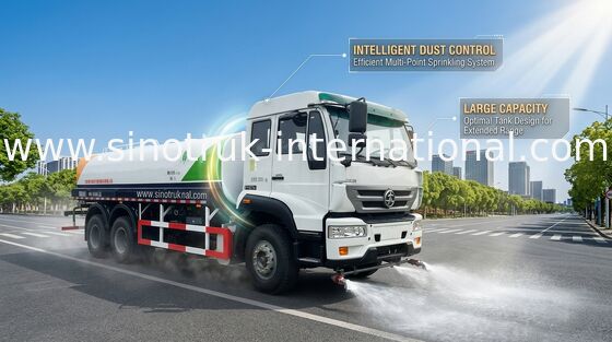 内部反腐食の処置のSINOTRUK 20CBM水スプリンクラーのトラック