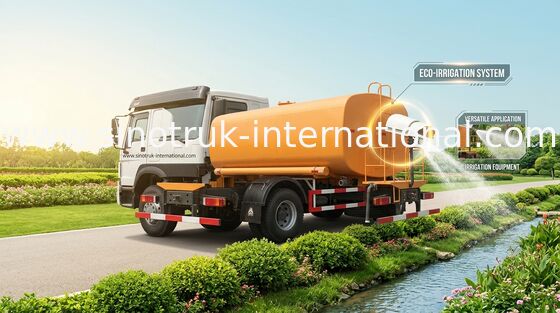 水力で空気援助を作動させる 6500 ガロン水トラックの給水車