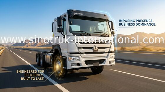 SINOTRUK HOWO Dropsideの貨物商用車はシャーシLHD 6X4 371HPをトラックで運びます