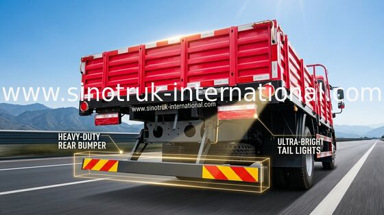 6X2 Euro2 290HP の貨物船積みのトラック SINOTRUK HOWO 3C の 25-40 トン