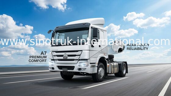 トラクターのトラック SINOTRUK HOWO LHD 4X2 Euro2 290HP ZZ4187M3511W