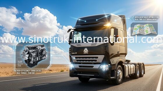 6X4 Euro2 380HP SINOTRUK HOWO A7 のトラクターのダンプ トラック LHD ZZ4257N3247N1B
