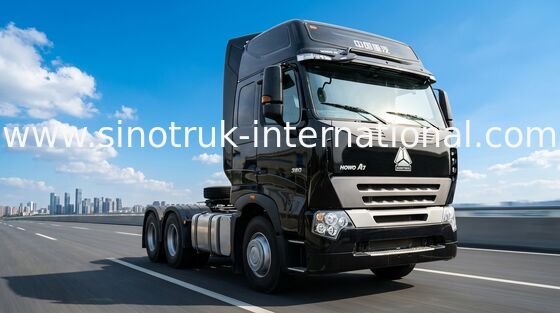 A7 HOWO のトラクターのトラック LHD 6X4 Euro2 380 HP 2 は ZZ4257N3247N1B を停泊させます