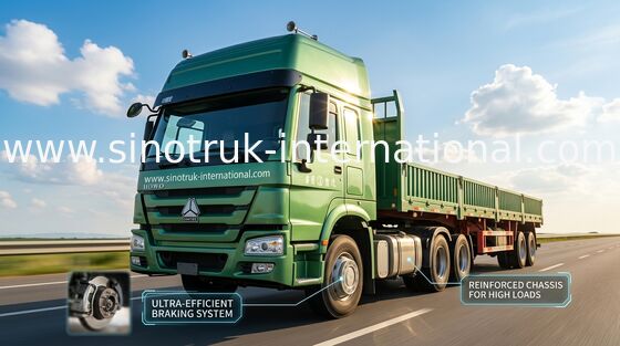 トラクターのトラック SINOTRUK HOWO RHD 6X4 Euro2 420HP ZZ4257V3241W