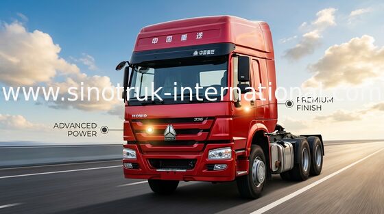 トラクターのトラック SINOTRUK HOWO RHD 6X4 Euro2 380HP ZZ4257S3241W
