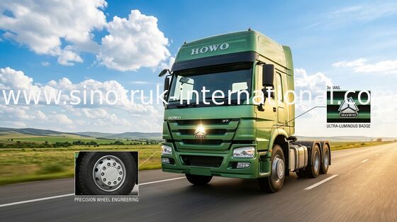 SINOTRUK HOWO のトラクターのトラック LHD 6X4 Euro2 420HP ZZ4257V3241W