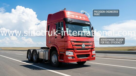 トラクターのトラック SINOTRUK HOWO LHD 6X4 Euro2 380HP ZZ4257S3241V