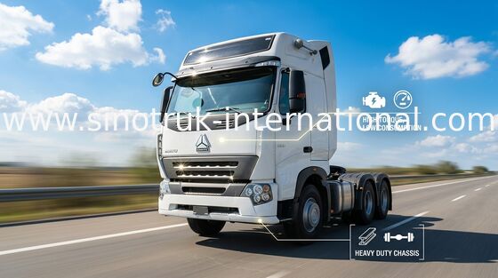2 停泊とのヘッド トラックのトレーラー LHD 6X4 Euro2 336HP ZZ4257N3247N1B