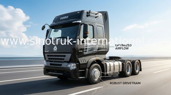 専門家 70 - 100 採鉱区域のためのダンプ トラック トンの SINOTRUK HOWO A7 の