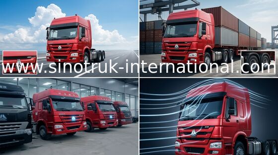 トラクターのトラック SINOTRUK HOWO LHD 6X4 Euro2 420HP ZZ4257V3241W