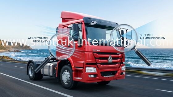トラクターのトラック SINOTRUK HOWO LHD 4X2 Euro2 336HP ZZ4187N3511V