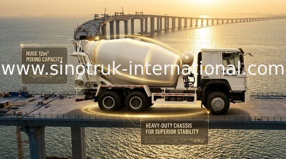10-20CBM SINOTRUK HOWOのトラックミキサのトラック6 x 4ユーロ2の340Hp構造