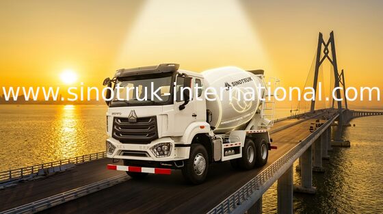 HOWO SINOTRUKのトラックミキサのトラックの高性能10CBM 380HP 6X4 LHD