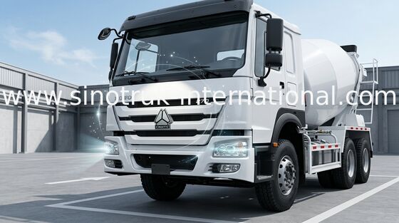 高性能 6CBM 290HP 6X4 LHD のトラックミキサのトラック、セメントの混合物のトラック