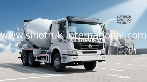 トラックミキサのトラック SINOTRUK HOWO 12CBM 336HP 6X4 LHD ZZ1257N4048W