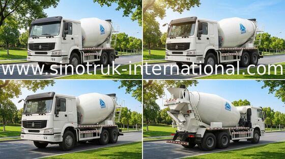 トラックミキサのトラック SINOTRUK HOWO 12CBM 336HP 6X4 RHD ZZ5257GJBN4048W