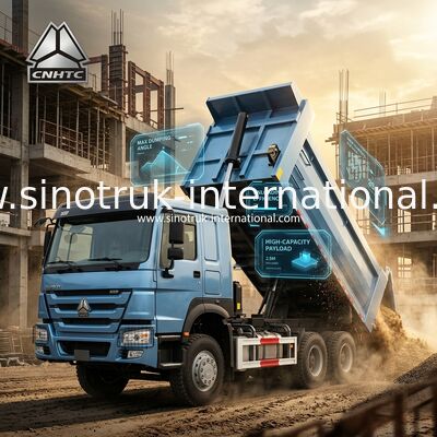 ブルー U-Through ダンパー (20CBM, 6×4, 380HP): 素早い物質排出のための顕著な利点