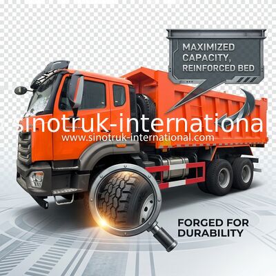 シノトルク ホハン ターパー ダンプトラック N7 6 × 4 10 輪 380HP Lhd または Rhd
