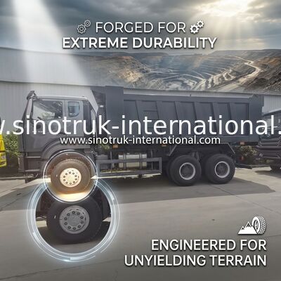 黒いSINOTRUK HOWOのダンプカーのダンプ トラックLHD 6X4 371HP新しいHowo E7のタクシー