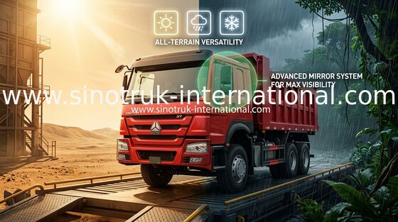 SINOTRUK HOWO 290HP LHDのダンプ トラック6x4 ZZ3257M4147W