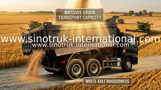 Sinotruk Howoのダンプ トラック20CBM 371HP 6X4 LHD 30 - 40の重いダンプ トラック トンの