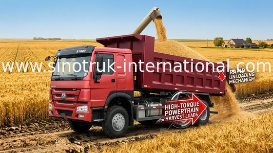 SINOTRUK HOWO のダンプカーのダンプ トラック 10 -空気懸濁液の座席小型プレーヤーとの 25CBM